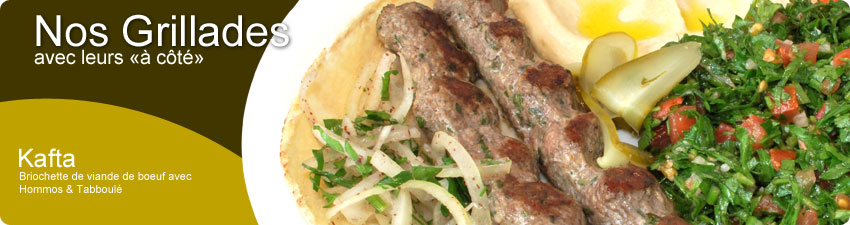 Grillades Rimal - Chiche Taouk